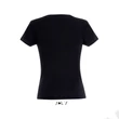 Kép 3/4 - SO11386 MISS WOMEN’S T-SHIRT, Deep Black