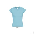 Kép 1/4 - SO11388 MOON WOMEN’S V-NECK T-SHIRT, Atoll Blue