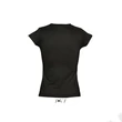 Kép 3/4 - SO11388 MOON WOMEN’S V-NECK T-SHIRT, Deep Black