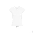 Kép 1/4 - SO11388 MOON WOMEN’S V-NECK T-SHIRT, White