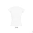 Kép 3/4 - SO11388 MOON WOMEN’S V-NECK T-SHIRT, White