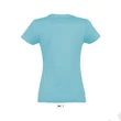 Kép 3/4 - SO11502 IMPERIAL WOMAN ROUND COLLAR T-SHIRT, Atoll Blue