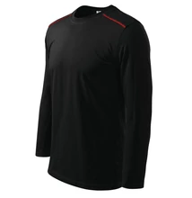 Long Sleeve Pólók unisex, fekete