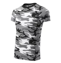 Camouflage Pólók unisex, terepszín szürke