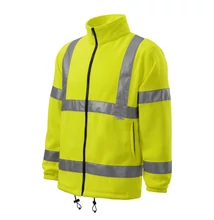HV Fleece Jacket Polár unisex, fényvisszaverő sárga