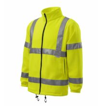 HV Fleece Jacket Polár unisex, fényvisszaverő sárga