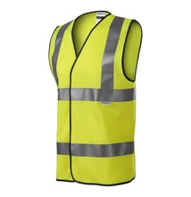 HV Bright Biztonsági mellény unisex, fényvisszaverő sárga