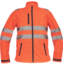 MURCIA HV SOFTSHELL kabát, narancs