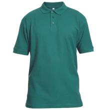 BANAR galléros póló, sötétzöld