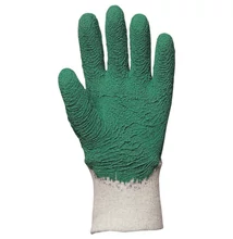 3807-10 Mártott krepp latex kesztyű