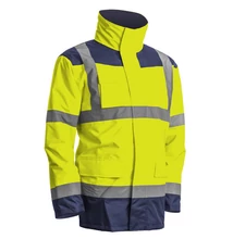 Kanata Hi-Viz 4/1 PE kabát, sárga/kék