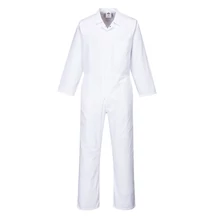 Élelmiszeripari overál, fehér