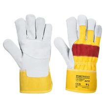 Classic Chrome Rigger kesztyű, sárga/piros