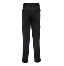 Slim Fit Combat nadrág, fekete