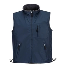 RS kifordítható mellény, sötétkék