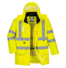 Hi-Vis 7:1 Traffic kabát, sárga
