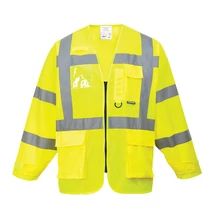 Hi-Vis Executive kabát, sárga