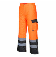 Hi-Vis Contrast nadrág - bélelt, narancs/fekete