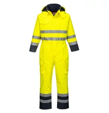 Bizflame Rain Hi-Vis Multi overál, sárga/sötétkék