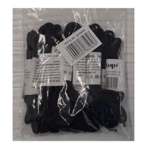 Cipőfűző 90cm hosszú hengeres strapabíró, fekete