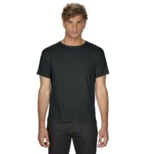 AN361 ADULT FEATHERWEIGHT TEE, Black