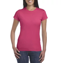 GIL64000 SOFTSTYLE® LADIES' T-SHIRT, Heliconia