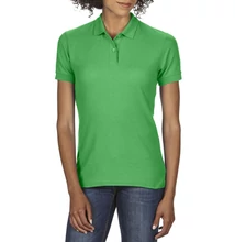 GIL75800 DRYBLEND® LADIES' DOUBLE PIQUÉ POLO, Irish Green