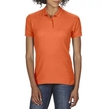 GIL75800 DRYBLEND® LADIES' DOUBLE PIQUÉ POLO, Orange
