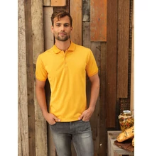 PR615 MEN’S COOLCHECKER PIQUE POLO, Brown