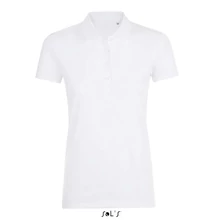 SO01709 PHOENIX WOMEN COTTON-ELASTANE POLO SHIRT, White