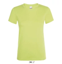 SO01825 REGENT WOMEN ROUND-NECK T-SHIRT, Apple Green