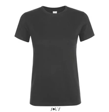 SO01825 REGENT WOMEN ROUND-NECK T-SHIRT, Dark Grey