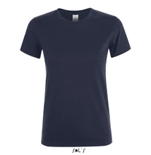 SO01825 REGENT WOMEN ROUND-NECK T-SHIRT, French Navy