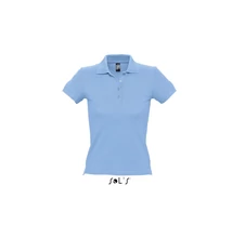 SO11310 PEOPLE WOMEN'S POLO SHIRT, Sky Blue
