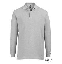 SO11328 STAR MEN POLO SHIRT, Grey Melange