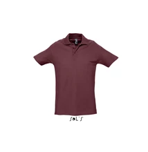 SO11362 SPRING II MEN’S PIQUE POLO SHIRT, Burgundy