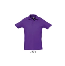 SO11362 SPRING II MEN’S PIQUE POLO SHIRT, Dark Purple