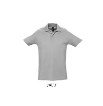 SO11362 SPRING II MEN’S PIQUE POLO SHIRT, Grey Melange