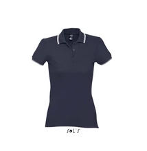 SO11366 PRACTICE WOMEN POLO SHIRT, Navy/White