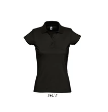 SO11376 PRESCOTT WOMEN POLO SHIRT, Deep Black