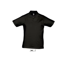 SO11377 PRESCOTT MEN POLO SHIRT, Deep Black