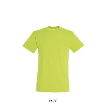 SO11380 REGENT UNISEX ROUND COLLAR T-SHIRT, Apple Green