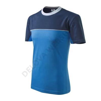 Colormix Pólók unisex, azúrkék