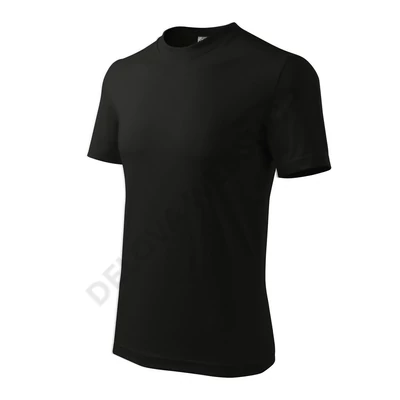 Heavy Pólók unisex, fekete