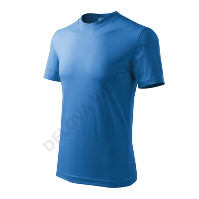 Heavy Pólók unisex, azúrkék