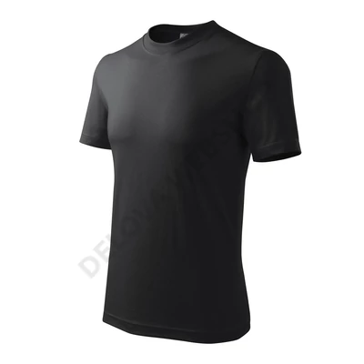 Heavy Pólók unisex, ebony gray
