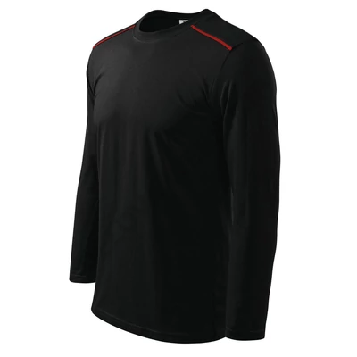 Long Sleeve Pólók unisex, fekete
