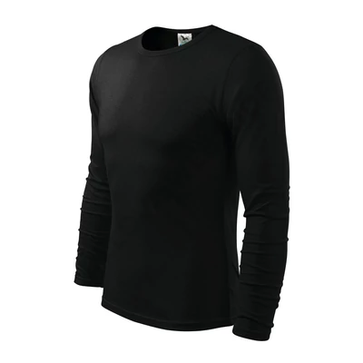 Fit-T LS Pólók férfi, fekete