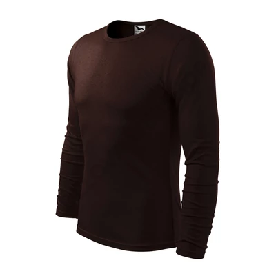 Fit-T LS Pólók férfi, kávé