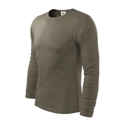 Fit-T LS Pólók férfi, army
